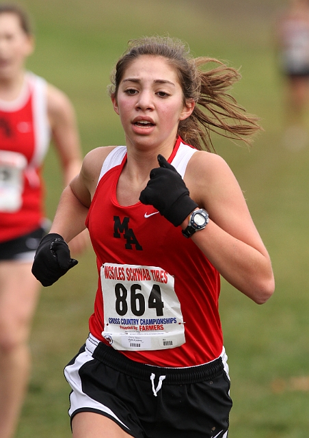 2010NCSXC GD5-1871.JPG - 2010 North Coast Section Cross Country Championships, Hayward High School, Hayward, California